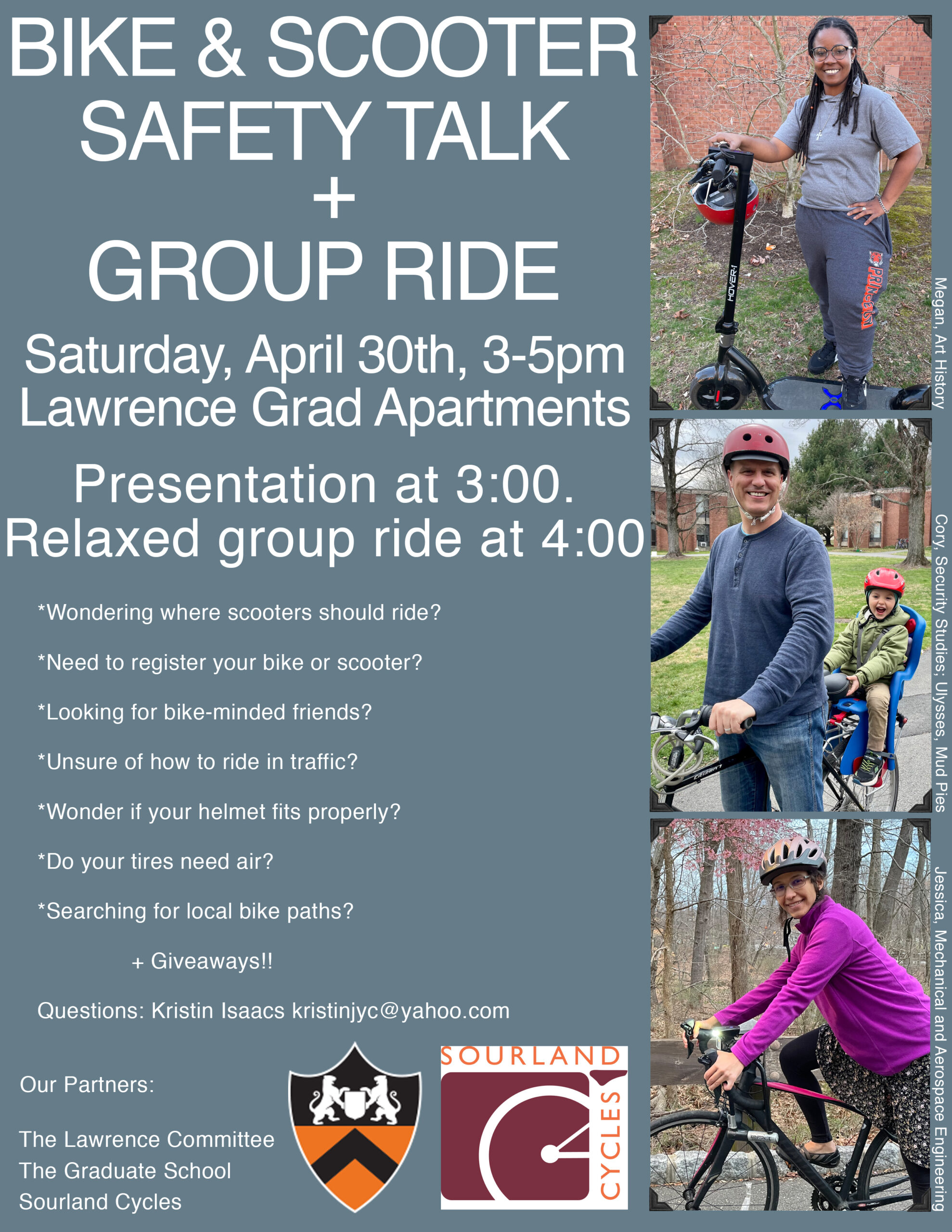 Lawrence Bike and Scooter Safety Event Lawrence Apartments